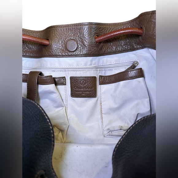 Authentic vintage leather Cole Haan three tone tote bag - Picture 7 of 9
